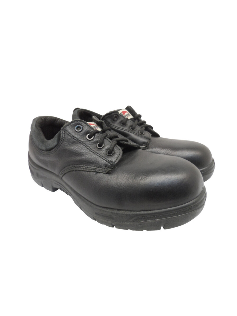 Avenger Men's Lace-Up Comp. Toe Oxford Work Shoes A7113M Black Leather Size 10M
